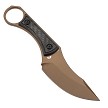 Kansept Niko Fixed Blade Knife Twill Carbon Fiber - KG004A9 