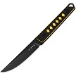 Kizer Kwaiken Fixed Blade Knife Black/Yellow - KI1066A3 