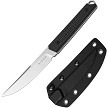 KI1066A4 Kizer Kwaiken Fixed Blade Knife Black 