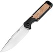 Kizer Cutlery Militaw Fixed Blade Knife Natural Micarta - KI1067A2 