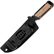 KI1067A2 Kizer Cutlery Militaw Fixed Blade Knife Natural Micarta 