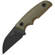Kizer Snick Fixed Blade Knife Green G10 - KI1085A3 