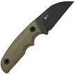 Kizer Snick Fixed Blade Knife Green G10 - KI1085A3 