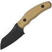 Kizer Bulldog Fixed Blade Knife Tan - KI1116A2 