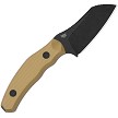 Kizer Bulldog Fixed Blade Knife Tan - KI1116A2 