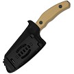 Kizer Bulldog Fixed Blade Knife Tan - KI1116A2 