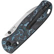 KI3619A2 Kizer Cutlery Drop Bear Clutch Lock Pocket Knife Carbon Fiber 