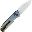 KI3619A3 Kizer Cutlery Drop Bear Clutch Lock Pocket Knife Titanium 