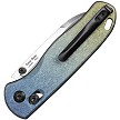 KI3619A3 Kizer Cutlery Drop Bear Clutch Lock Pocket Knife Titanium 