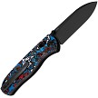KI3619A5 Kizer Cutlery Drop Bear Clutch Lock Pocket Knife Nebula 
