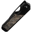 KI3634A3 Kizer Cutlery Militaw Framelock Pocket Knife Gold Carbon Fiber 