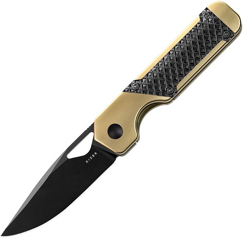 Kizer Cutlery Mini Militaw Framelock Pocket Knife - KI3634SA3 