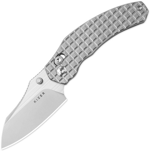 Kizer Mini Bulldog Lock Blade Pocket Knife - KI3672SA2 