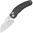 Kizer Mini Bulldog Lock Blade Pocket Knife - KI3672SA3 