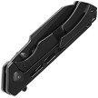 KI3714A2 Kizer Crest Framelock Pocket Knife Black Titanium 