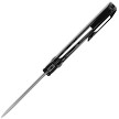 KI3714A2 Kizer Crest Framelock Pocket Knife Black Titanium 