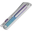 Kizer Quoll Framelock Pocket Knife Crystal Titanium - KI3733A2 