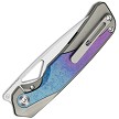 Kizer Topsail Framelock Pocket Knife Crystal Titanium - KI3735A1 