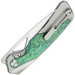 Kizer Topsail Framelock Pocket Knife Crystal Titanium - KI3735A4 