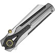 Kizer Staff Framelock Pocket Knife S45VN - KI3795A2 