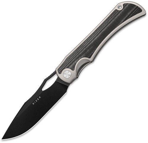 Kizer Allure Linerlock Pocket Knife Norplex Micarta - KI4763LDA2 
