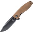 Kizer Cutlery The Swedge Linerlock Pocket Knife Brown - KIL4001A1 
