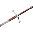 KIN36130 Kingston Arms Scottish Claymore Sword Brown 