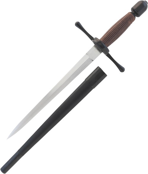 Kingston Arms Main Gauche Rapier Sword Black Finish - KIN36241 