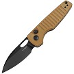Kizer Parakeet Button Lock Pocket Knife Micarta - KIV2706A3 