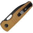 KIV2706A3 Kizer Parakeet Button Lock Pocket Knife Micarta 