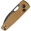 KIV2706A3 Kizer Parakeet Button Lock Pocket Knife Micarta 