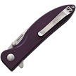KIV3566N1 Kizer Cutlery Sway Back Button Lock Pocket Knife Purple 