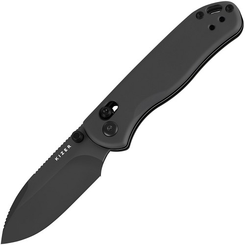 Kizer Drop Bear 2 Button Lock Pocket Knife - KIV36192KD2 