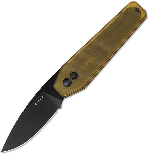 Kizer Tomb Button Lock Pocket Knife - KIV3692A1 