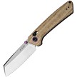 Kizer Madrac Clutch Lock Pocket Knife Natural Micarta - KIV3693A2 