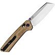 KIV3693A2 Kizer Madrac Clutch Lock Pocket Knife Natural Micarta 