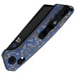 Kizer Madrac Clutch Lock Pocket Knife Blue Micarta - KIV3693A4 