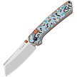 Kizer Madrac Button Linerlock Pocket Knife Vortex - KIV3693BSA2 