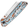 Kizer Madrac Button Linerlock Pocket Knife Vortex - KIV3693BSA2 