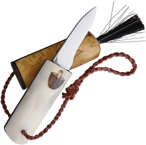 Kellam Mushroom Pocket Fixed Blade Knife - KLATPS58R 