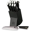 Komoran Damascus Knife Block Set - KO036 