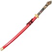 KO045 Komoran Red Dragon Katana Sword 