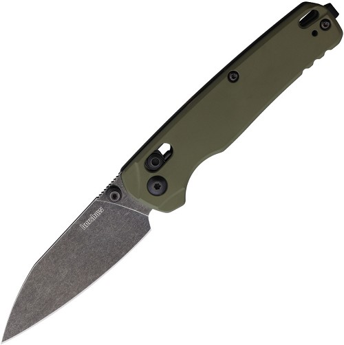 Kershaw Bel Air DuraLock Pocket Knife Blackwash - KS6105OLBW 