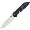 Kansept Knives Warrior Linerlock Pocket Knife Black/Blue - KT1005S1 