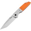 Kansept Knives Warrior Linerlock Pocket Knife Orange G10 - KT1005T3 