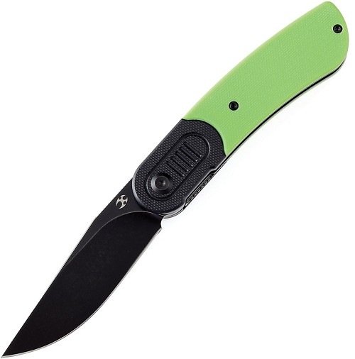 Kansept Knives Reverie Linerlock Pocket Knife Green G10 - KT2025B2 