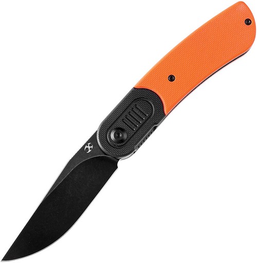 Kansept Knives Reverie Linerlock Pocket Knife Black/Orange - KT2025B3 
