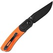 KT2025B3 Kansept Knives Reverie Linerlock Pocket Knife Black/Orange 