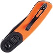 KT2025B3 Kansept Knives Reverie Linerlock Pocket Knife Black/Orange 