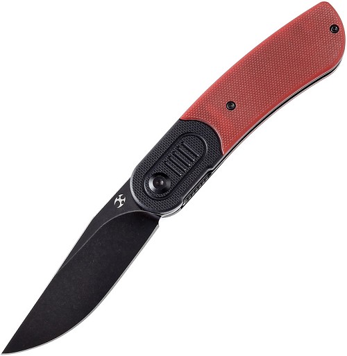 Kansept Knives Reverie Linerlock Pocket Knife Black/Red - KT2025B6 